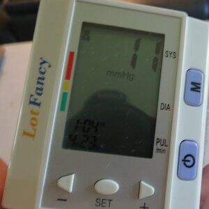 LotFancy Portable Blood Pressure Machine Model # BP-202H
